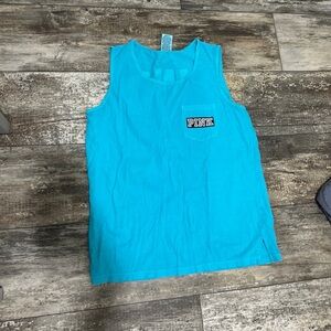 PINK Victoria's Secret Turquoise Tank Top